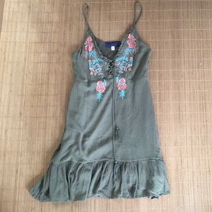 Francesca’s Small military green Dress